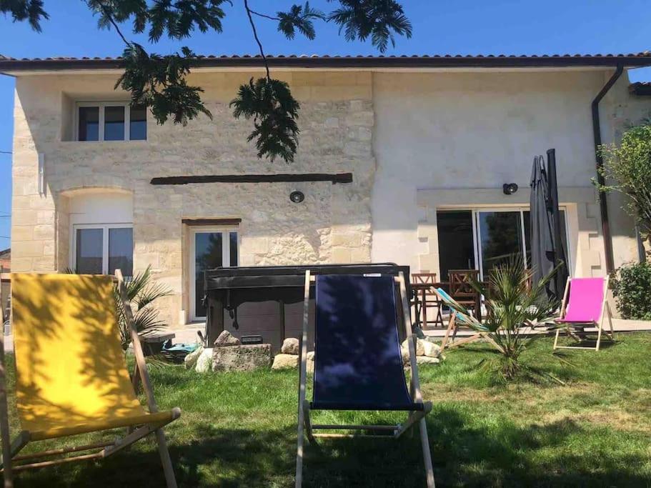 Gite Avec Spa Privatif A 500M De Margaux Soussans المظهر الخارجي الصورة